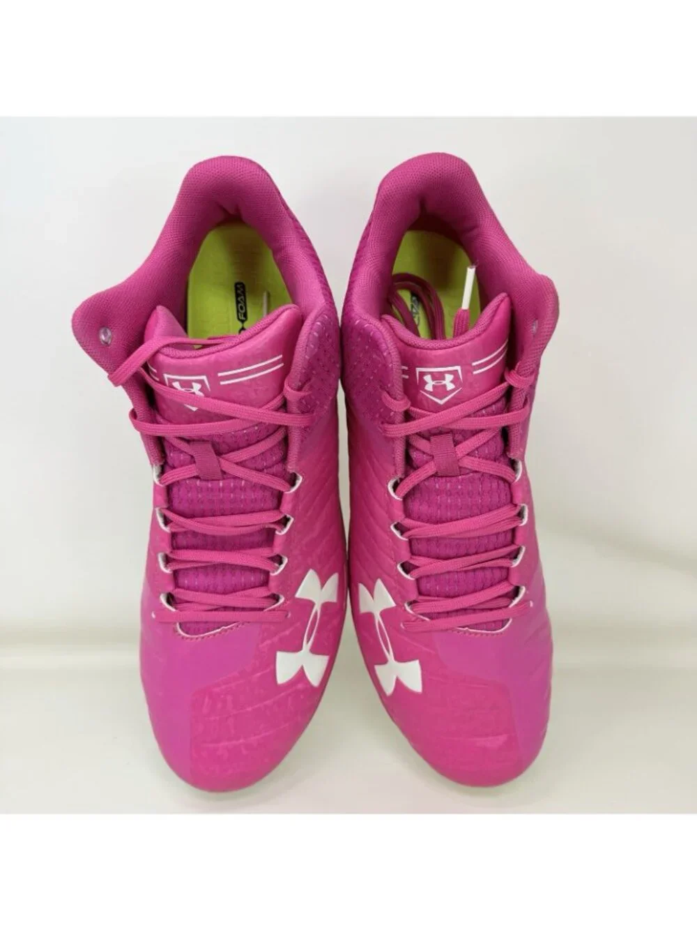 Under Armour Bryce Harper 3 Mother’s Day Baseball Cleats Pink Men’s Size 14
